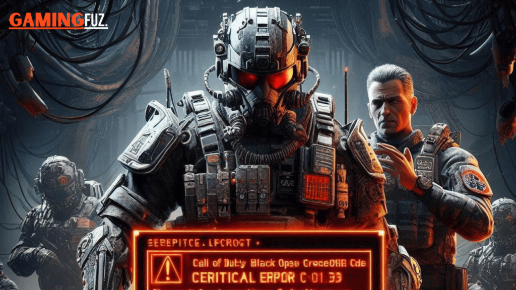 Call of Duty Black Ops 6 Critical Error Code?