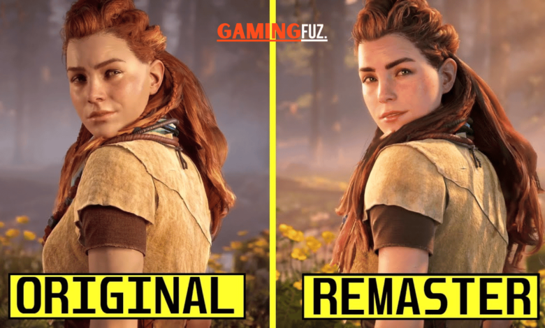 Horizon Zero Dawn Remastered Vs Original