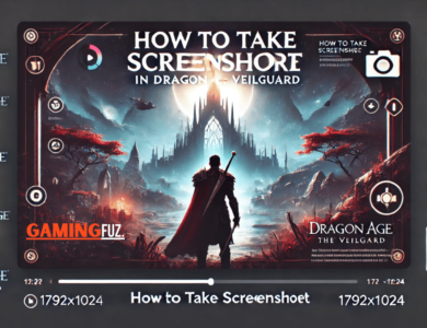 How to Take Screenshot in Dragon Age: The Veilguard?